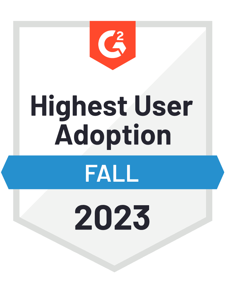 Highest User Adoption Fall 23
